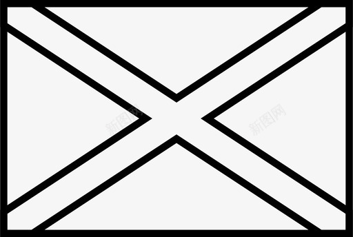 苏格兰国旗国家sct图标图标