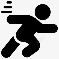 健身操比赛跑步者健身操跑步比赛图标高清图片