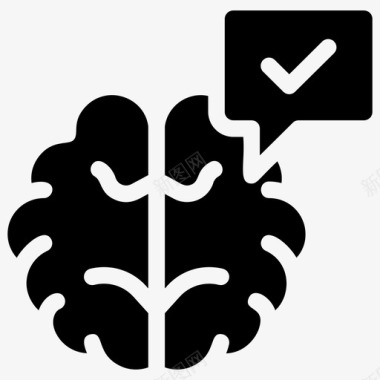 大脑信息大脑人脑图标图标