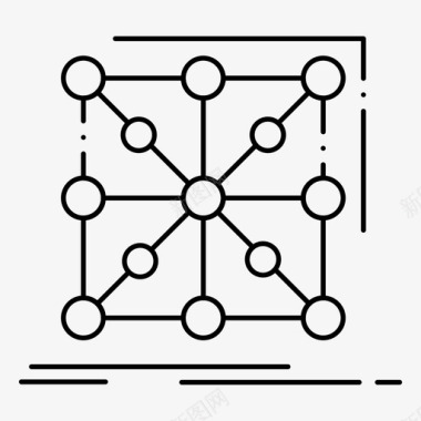 麻雀v数据应用程序群集图标图标