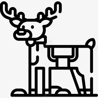 驯鹿圣诞城5直系图标图标