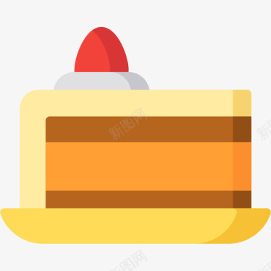 蛋糕块新年37平的图标图标