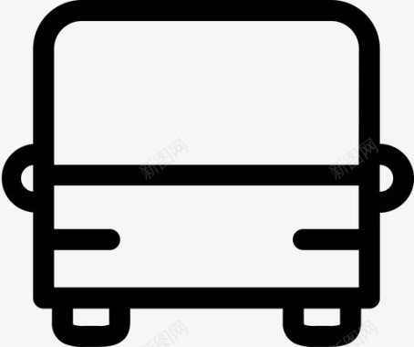 简约培训bus图标