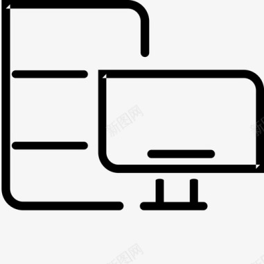 质量监控电气监控系统简化图标