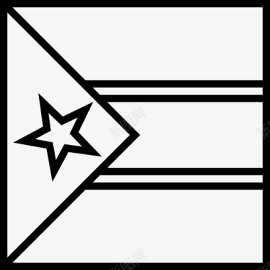 ssd南苏丹国旗国家南苏丹图标图标