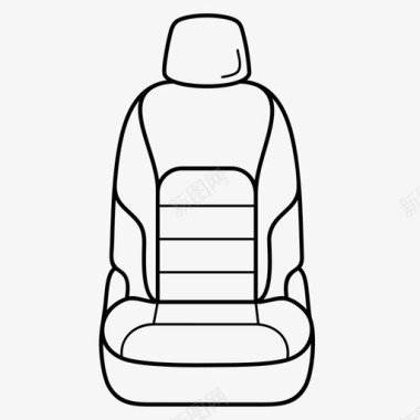 座椅驾驶员座椅汽车座椅座椅图标图标