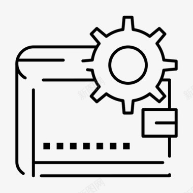 网络金融钱包现金金融图标图标