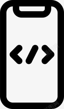 HTML5代码电话代码设备图标图标