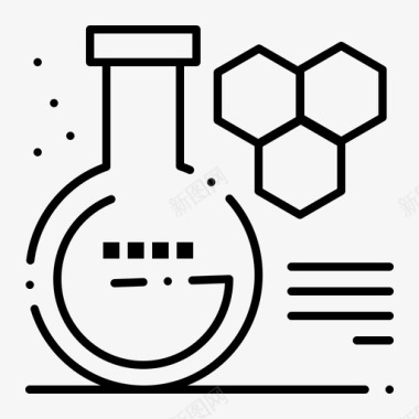 网络4k化学化学实验室教育图标图标