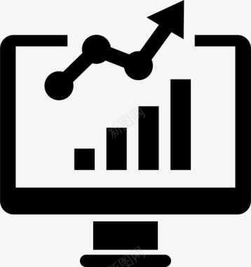 市场趋势分析报告图标图标
