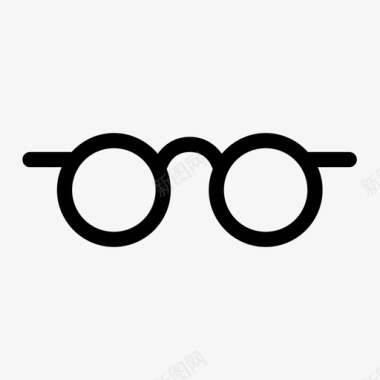 眼镜配件框架图标图标