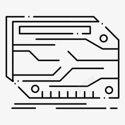 网络接口卡卡组件定制图标高清图片