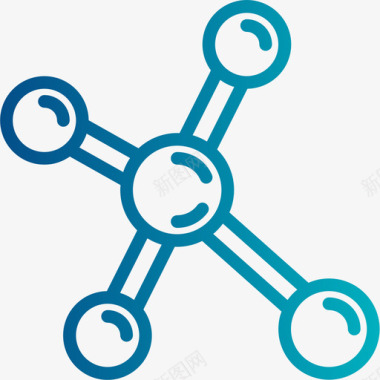 分子分子科学84梯度图标图标