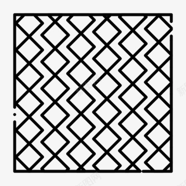 经典条纹系列瓷砖地板平板图标图标