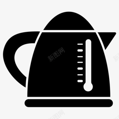 电水壶电器厨房图标图标