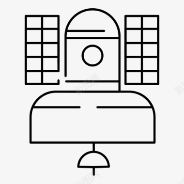 卫星卫星广播通信图标图标