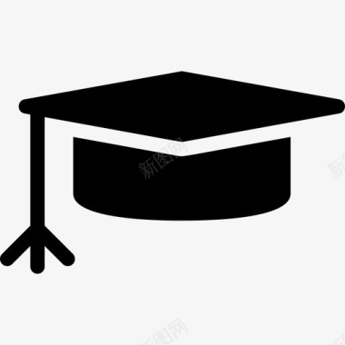 毕业帽教育理念毕业生图标图标