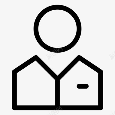 办公室人员标牌人员业务办公室图标图标