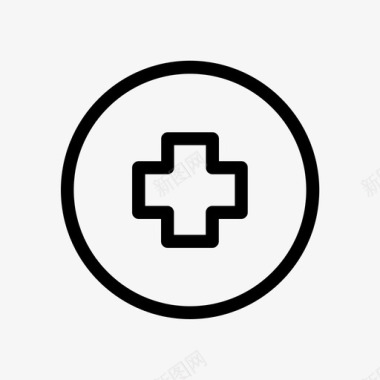 红十字会红十字会医院医疗图标图标