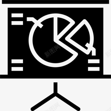 演示演示文稿86号办公室填充图标图标