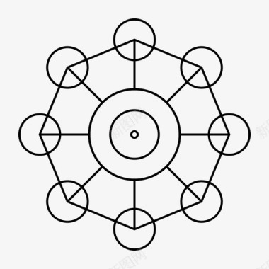 实验与科学学习人工智能机器图标图标