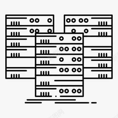 心印数据库中心服务器图标图标