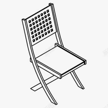 坐椅子家具座位图标图标