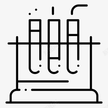 试管实验室医疗图标图标