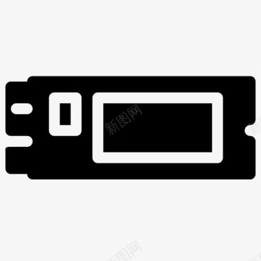 ssdssd数据驱动器图标图标