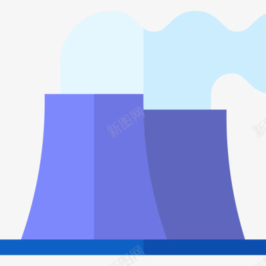装修流程图标核电站工业流程20扁平图标图标