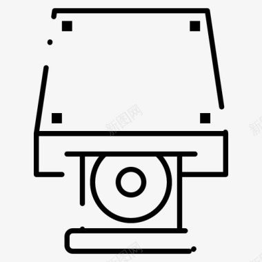 年会视频制作dvdcdrom数据存储图标图标