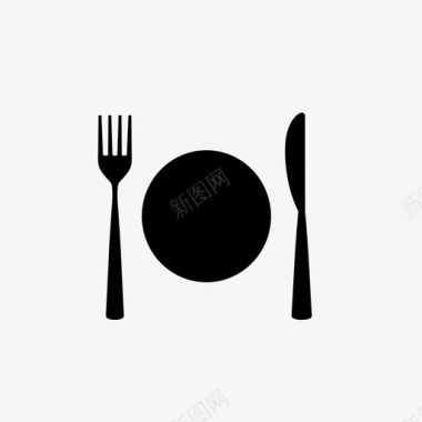 餐饮-自助餐图标