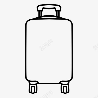 行李包箱图标图标