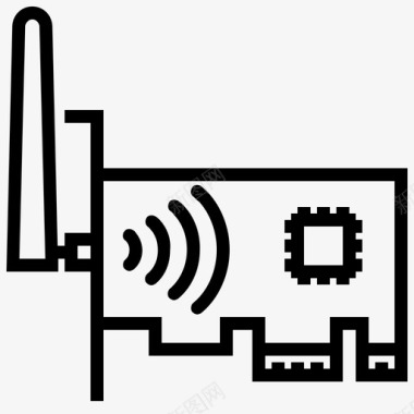 局域网网卡网卡计算机硬件局域网图标图标