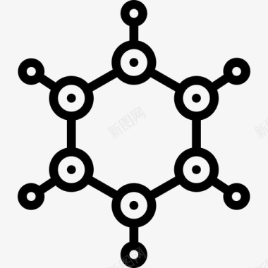 物理原子分子物理8线性图标图标