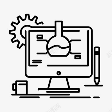 M4V化学实验it图标图标