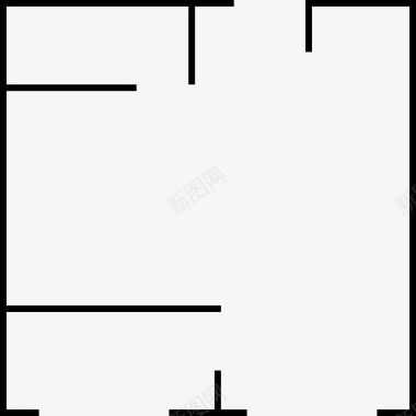 施工图平面图建筑工程蓝图图标图标