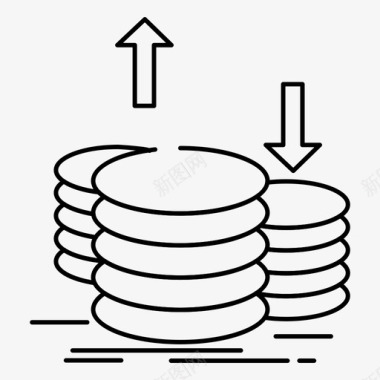 黄金小麦硬币资本金融图标图标