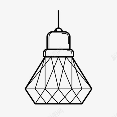灯具灯具建筑室内图标图标