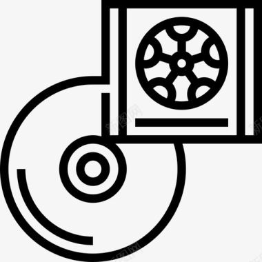 qq游戏图标Cd电子游戏3线性图标图标