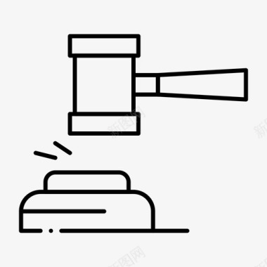 v6行动拍卖法庭图标图标