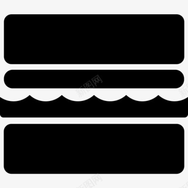 三明治早餐食物图标图标