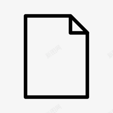 空白纸张免抠素材文件空白注释图标图标