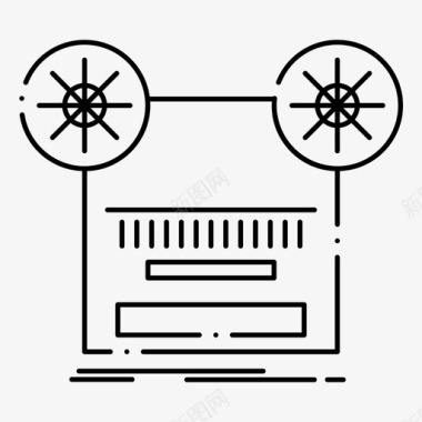 唱片音乐录音图标图标