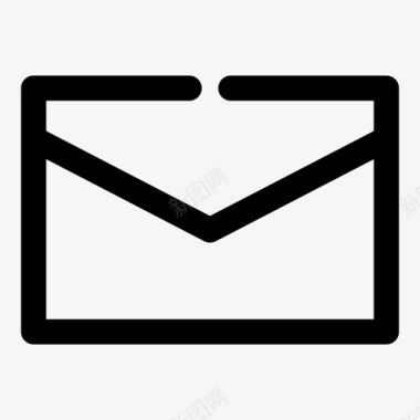 空白纸张免抠素材电子邮件信封信件图标图标