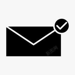 选择收件箱选择邮件添加信件添加邮件图标高清图片