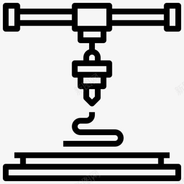 编辑代码3d打印机3d打印编辑工具图标图标