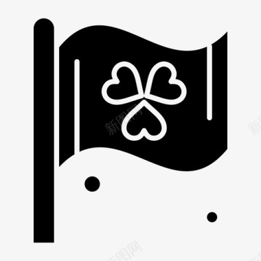 爱尔兰国旗爱尔兰标志图标图标