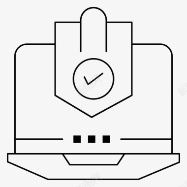 VX5笔记本计算机互联网笔记本电脑图标图标