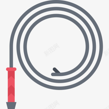 禁鞭鞭狂野西部25平坦图标图标